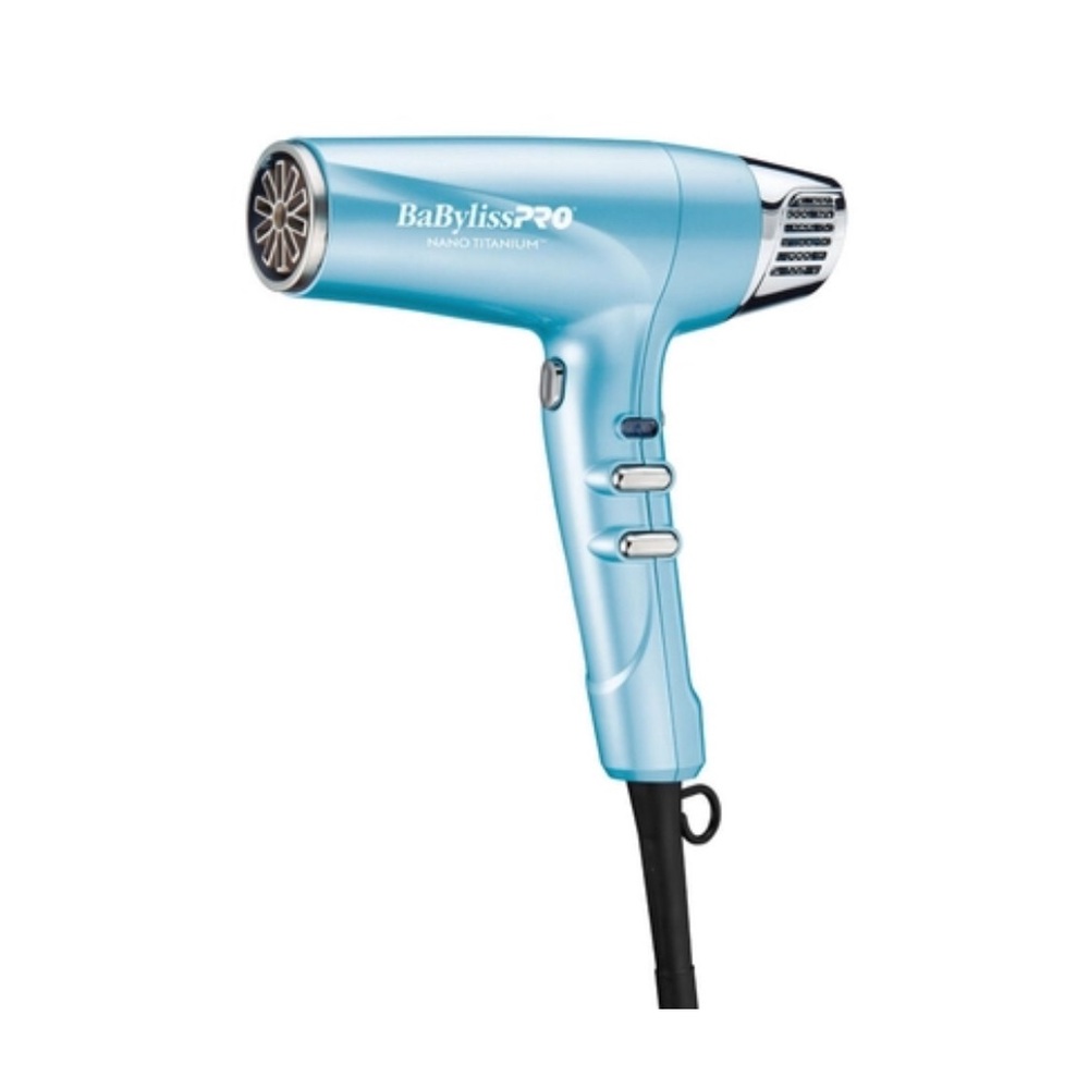 NEW BaBylissPRO Nano Titanium Hair Dryer - Blue